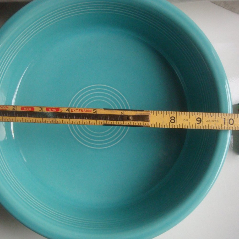 FIESTA XL Rimmed Classic Serving Bowl Turquoise - Picture 8 of 8